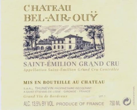 Picture of Saint-Emilion Grand Cru label